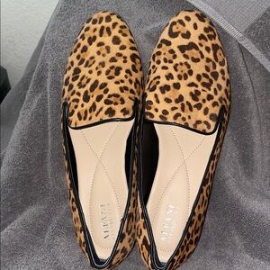 Alfani Leopard-Print Ballet Flat in Brown and Black- never worn